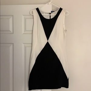 black and white dress!